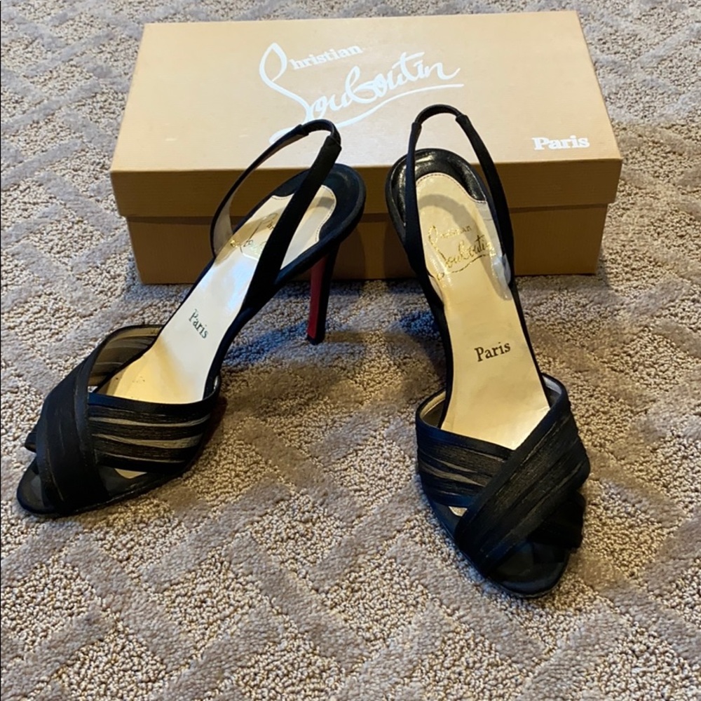 Christian Louboutin Slingbacks- size 39